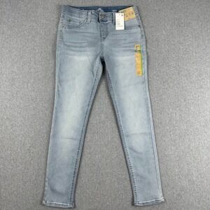 NWT Thereabouts Womens Size 12 Reg Light Wash Superflex Pull On Jeggings